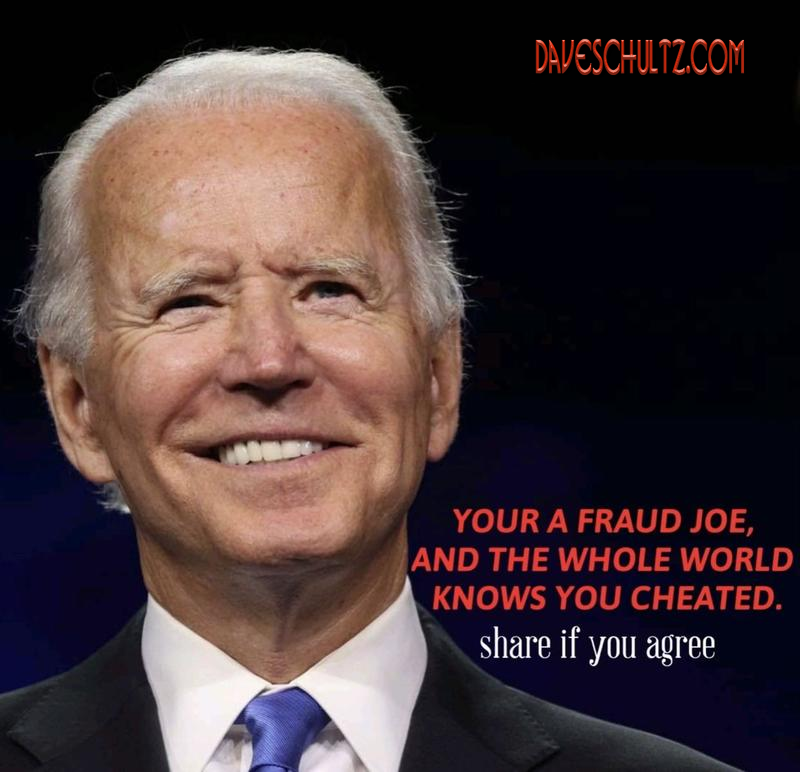 Joe Biden, You’re A Fraud