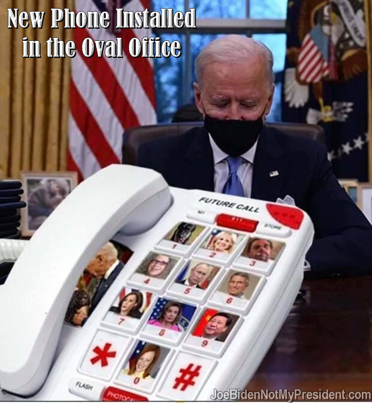 White House Installs New Phone In Oval Office
