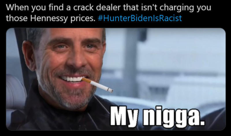 Hunter Found a New Crack Dealer