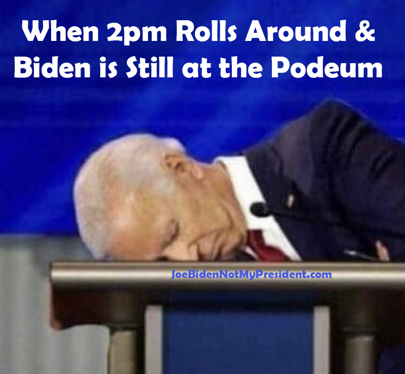 When A Biden Press Conference Runs Long