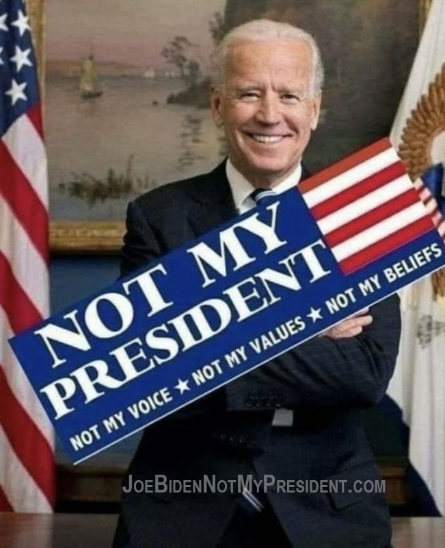 Nope, Not My President