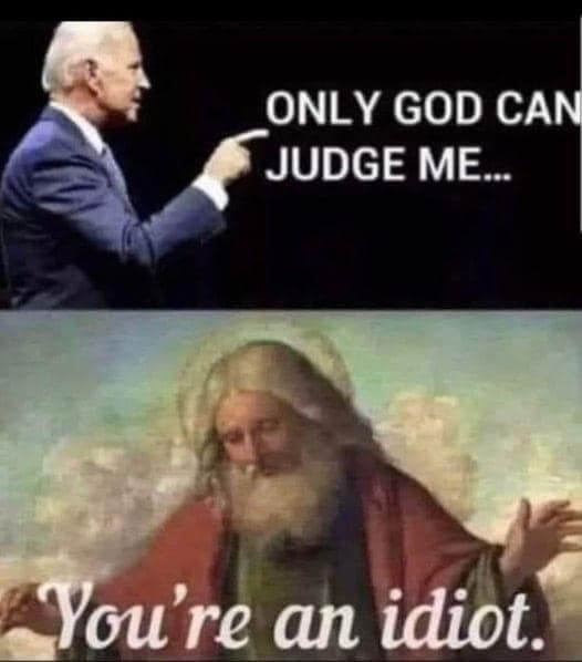 Only God Can Really Judge FJB