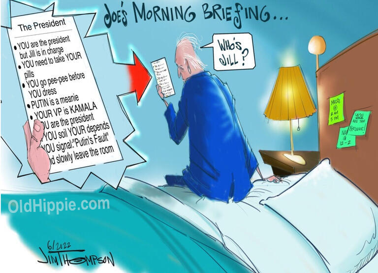 Biden’s Morning Cheat Carc