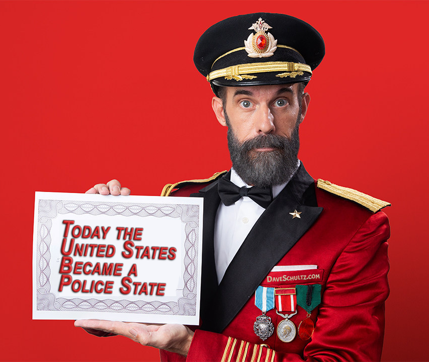 Today the United States Became a Police State