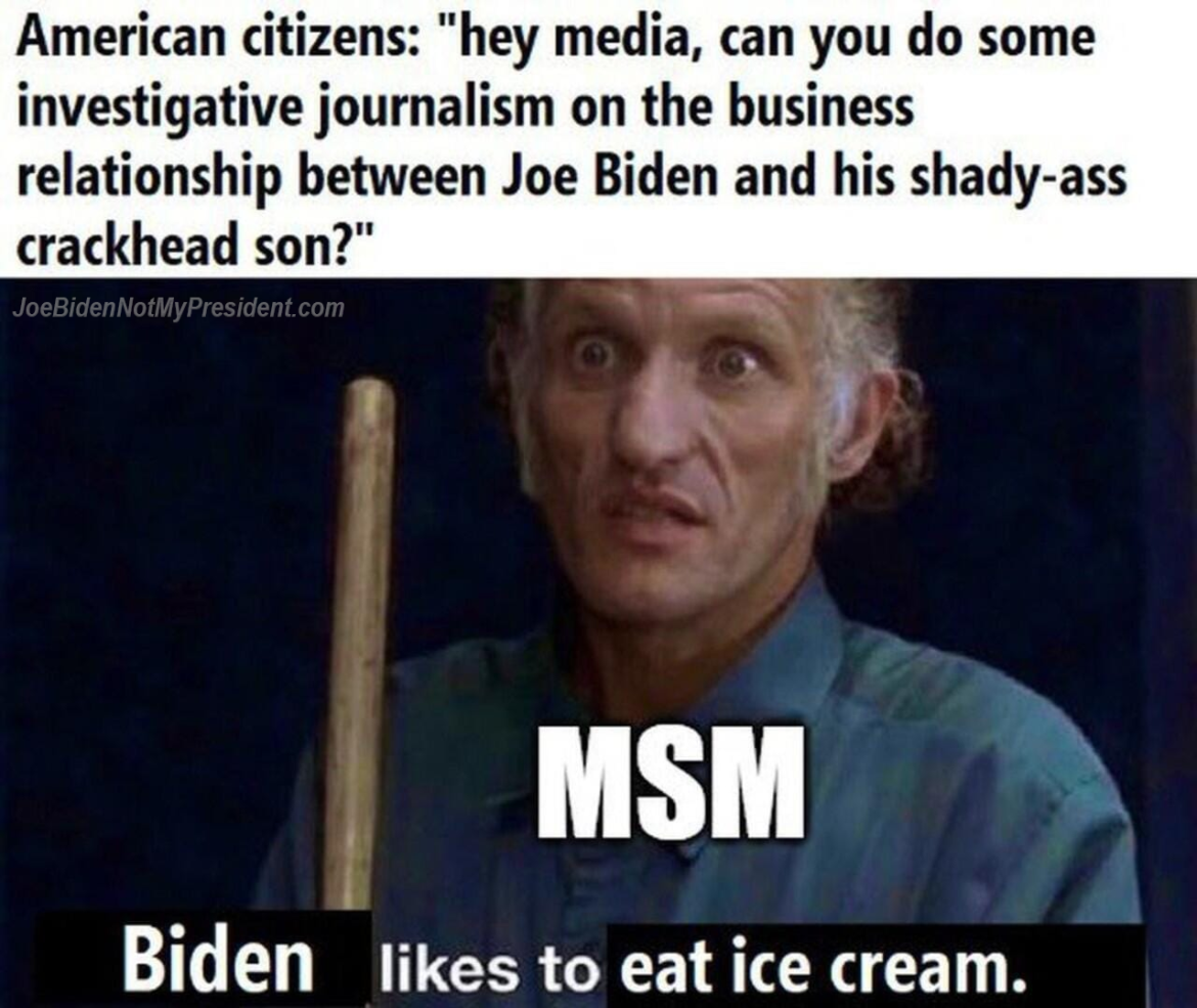 MSM Needs to Investigate Joe and His Crackhead Son